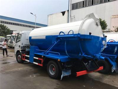 高效環衛作業之選 寶雞分離式吸糞車高清圖鑒與功能詳解